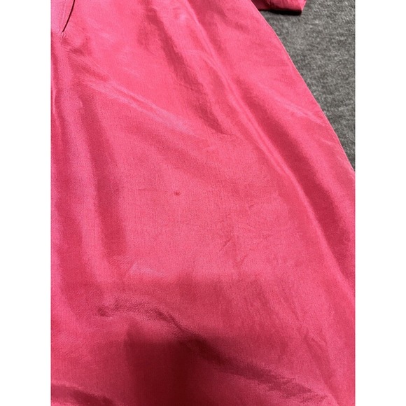 New York Studio Top Womens Large Silk Front Pockets Buttons Workcore Boxy Loose - Picture 8 of 8